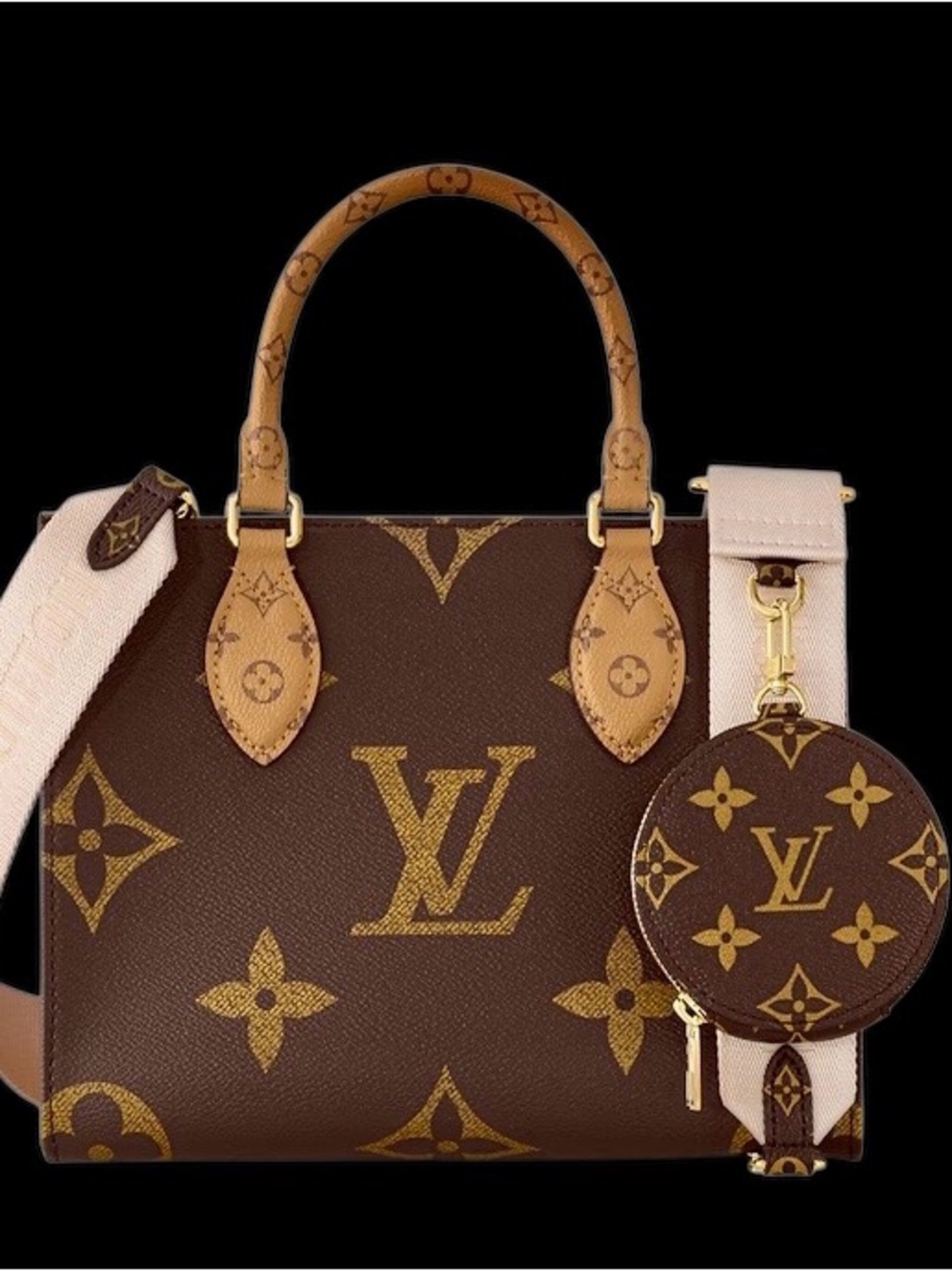 LV Monogram Zip Around Coin Purse - Picture 2 of 6
